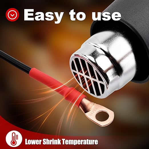 3/16" 33ft 3:1 Heat Shrink Tubing with Adhesive Lining - Marine Grade, Ideal for Home, Automotive, and Industrial Use - Black