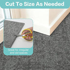 jxgzyy Soft Carpet Tiles 20×20 Inch, 0.38'' Padded Carpet Squares, Non-Adhesive Carpet Flooring with Textured Silicone Back, Easy DIY Soft NylonTiles for Basement, 12 Pcs/32.3 Sqft