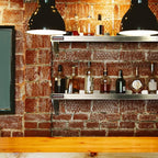 DuraSteel Stainless Steel Wall Shelf - 36" Wide x 12" Deep Commercial Grade - NSF Certified - Industrial Appliance Equipment (Restaurant, Bar, Home, Kitchen, Laundry, Garage and Utility Room)