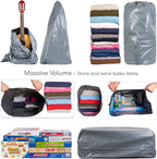 Large Shipping Bags | Jumbo Poly Mailers for clothes | Strong Thick Mailing Bags with Self Adhesive | Self Sealing Shipping Envelopes (24x36-10 Bags)