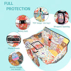 Shopping Cart Cover for Baby,2-in-1 High Chair Cover with Portable Cloth Bag,Cart Seat Pad for Babies Grocery Cushion Cover Restaurant,Suitable for All Supermarkets
