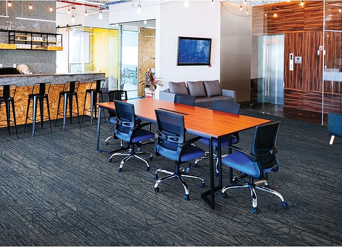 Mohawk Advance 36" x 12" Berber (Loop pile), 0.11" Pile Height, Carpet Tile, PET Fiber, River Walk Color, (24 Tiles), (72 sqft/carton)
