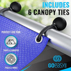 Bungee Cords Heavy Duty Outdoor - 30 PCS Bungee Cord with Hooks Assorted Sizes in Carry Bag, 10", 18", 24", 32", 40" Bungee Cords with Hooks & 8" Canopy, Bungee Balls, Tarp Clips