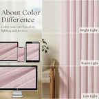 Pinch Pleated Pink Linen Curtains 120 Inches Long for Girls Bedroom Living Room Light Filtering Extra Long Pleated Semi Sheer 120 Inch Curtains Drape Window Panels Pink Blush Babys Nursery