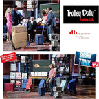 dbest Products Trolley Dolly Platform Cart 6-Wheel Handtruck for Moving, Folding Hand Truck, Telescoping Handle, Expandable Toe Plate & Includes 2 Bungee Chords, Carretilla plegable