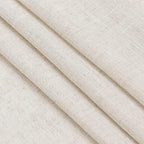 Beige Linen Curtains 84 Inch Length 2 Panels Back Tab Rod Pocket Semi Sheer Bedroom Curtains Light Filtering Country Closet Curtain Drapes Netural Farmhouse Window Panels for Living Dining Room 42x84