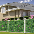 Boxwood Roll Panels, Grass Wall 40"x120"(33.33 SQFT), Grass Backdrop, Privacy Screen, Sun Protected Green Wall Decor for Outdoor, Indoor, Garden, Backyard and Décor