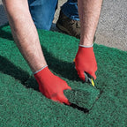 PIG Coir Storm Drain Filter with Magnets | Over The Drain Sediment Filter| for Storm Drains up to 26" W x 26" L | Green | PMB30619