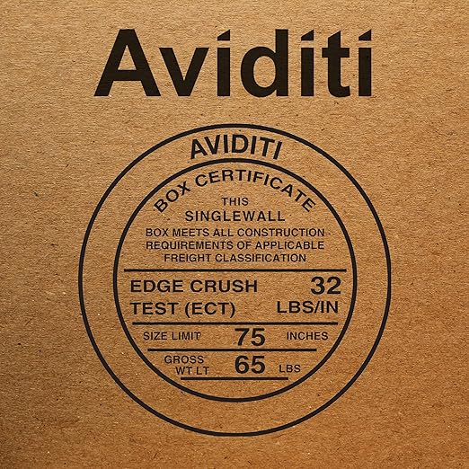 AVIDITI 17 x 12 x 10 Corrugated Cardboard Boxes, Medium 17"L x 12"W x 10"H, Pack of 25 | Shipping, Packaging, Moving, Storage Box for Home or Business, Strong Wholesale Bulk Boxes