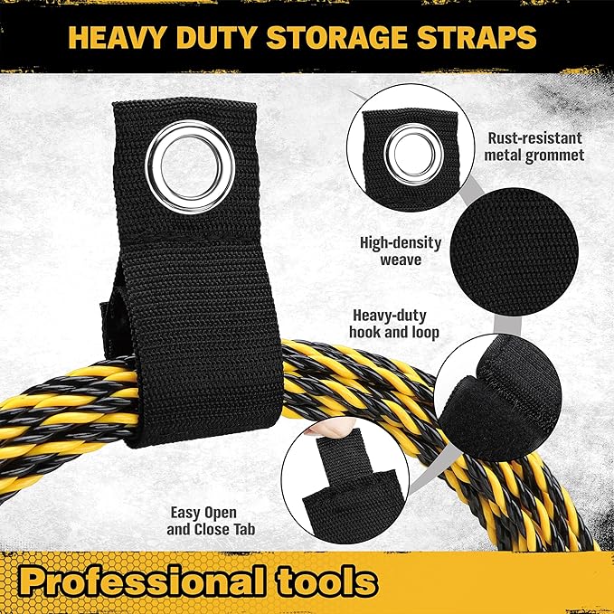 ELEAD 28-Piece Pegboard Hooks with Extension Straps, Heavy Duty Organizer Pegboard Accessories Fit for 1/4" Pegboard, Peg Board Tool Utility Hangers for Power Tool, Drill, Bag, Cord