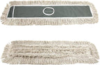 2 Pack of 48" Cotton Refills for Industrial Class Floor Dust mop Series Can be fit with Others (2 Pack of 48" Cotton Refill)