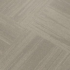 Mohawk Elite 24" x 24" Berber (Loop pile), 0.1" Pile Height, Carpet Tile, Nylon Fiber, Dove Color, (1 Tile)