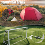 Anothera 8 Pack Trampoline Stakes Anchors High Wind, 12 Inches Tent Stakes Heavy Duty, Galvanized Steel Ground Stakes Kit, U Shaped Rebar Stakes for Trampoline, Tents, Fence