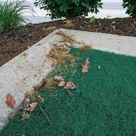 PIG Coir Storm Drain Filter with Magnets | Over The Drain Sediment Filter| for Storm Drains up to 26" W x 38" L | Green | PMB30620