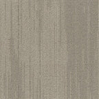 Mohawk Elite 24" x 24" Berber (Loop pile), 0.1" Pile Height, Carpet Tile, Nylon Fiber, Dove Color, (1 Tile)