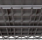 Seville Classics Heavy Duty NSF Bin Rack Solid Steel Wire Shelving Storage Unit, Patented Organizer for Garage, Warehouse, Office, Restaurant, Classroom, Kitchen, Gray, Includes 12 Bins