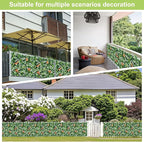 20"X20" Artificial Boxwood Panels, 8PCS Grass Wall Hedge Panels UV-Protected Greenery Privacy Hedge Screen, Grass Backdrop Wall for Indoor Outdoor Patio Balcony, Party Garden Fence Decor