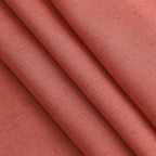 Coral Semi Sheer Linen Blend Curtains 108 Inches Long 2 Panels Set Back Tab Loop Pocket Light Filtering Boho Large Window Decor Extra Long Drapes for High Ceiling Living Room 52x108