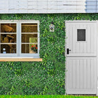 Grass Wall, Artificial Boxwood Panels 20"x20"(16pcs), Privacy Hedge Fence Screen with UV Protection, Greenery Backdrop for Indoor Home Wedding Decor and Outdoor Garden Backyard