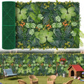 40"x120"(33.33 SQFT) Artificial Grass Wall, Greenery Backdrop Wall with UV-Anti, Fake Grass Panels for Indoor Party Wedding and Outdoor Garden Decor