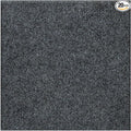 Carpet Tiles Peel and Stick, Self Adhesive Carpet Floor Tile 24" x 24", Dark Grey Soft Padded Flooring Sticker, Home Decor for Bedroom Living Room Office, 20 Tiles per Box