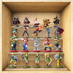 12 Inch Acrylic Shelf for Perfume Organizer in 2 Pack, 4 Tier Funko POP Shelves, Cologne Organizer Tiered Riser Display Stand, Acrylic Display for Decoration