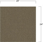Mohawk Advance 24" x 24" Berber (Loop pile), 0.11" Pile Height, Carpet Tile, Nylon Fiber, Biscotti Color, (24 Tiles), (96 sqft/carton)