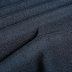 Vision Home Navy Blue Pinch Pleated Full Blackout Curtains Linen Blended Room Darkening Curtain Panels 63 inch for Living Room Bedroom Thermal Insulated Pinch Pleat Drapes with Hooks 40" Wx63 Lx2