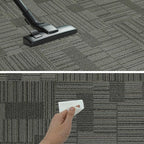 24" x 24" Self-Adhesive Carpet Tiles, 10 Pack Peel and Stick Carpet Squares for Indoor Flooring, Non-Slip Squares Carpet Floor Tile for Basement, Bedroom, Office, Easy DIY Installation