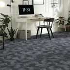 Mohawk Elite 8" x 8" Carpet Tile Sample with Premium Nylon and EcoFlex One Cushion in Dukedom