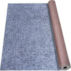 Marine Carpet,6 FT x 10 FT Blue-Gray Indoor Outdoor Carpet 0.2" Thick Boat Carpet with Water-Proof TPE Backing, Non-Slide Outdoor Marine Carpet Roll for Home, Patio, Porch, Deck