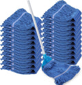 20 Pieces Commercial Mop Head Bulk Replacement Floor Cleaning Refills Heavy Duty Commercial Wet Mop Heads for Home Industrial Cleaning