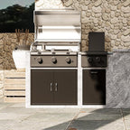 BBQ Outdoor Kitchen Access Doors Access Door for Outdoor Kitchen Commercial BBQ Island, Grilling Station, Barbeque Grill (17" x 24")
