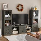 FUSUNBAO Magic DIY Cube Storage Organizer Stackable Cubes for Home Books Clothes Toy-Modular Cubby Storage System-Office Cubical-Bookcase Closet(French Oak,General Cube)