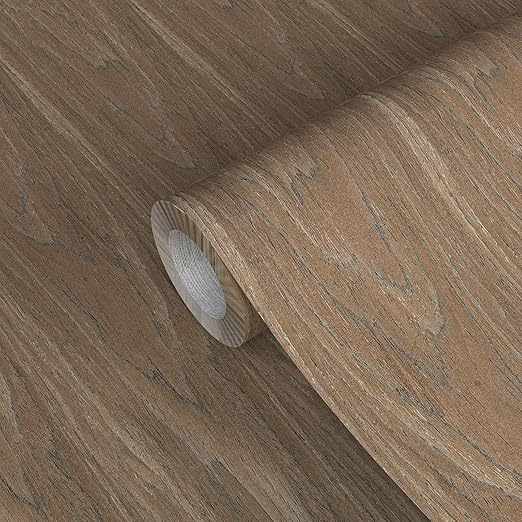 GSCIT Club Walnut Wood Veneer, 8 inch x 50ft Wood Edge Banding Pre-glued Flexible, Veneer Tape Banding for Cabinet Repair Furniture Restoration