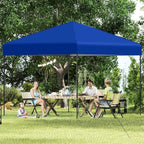 Tangkula 10x10 FT Pop Up Canopy, UPF50+ Portable Outdoor Tent with 8 Stakes, 4 Wind Ropes, Carrying Bag, Foldable Canopy Tent for Beach Party Event Camping