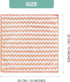 JOYMOOP Microfiber Cleaning Cloth, 5 PCS Kitchen Towels(10" x 10"), Absorbent Streak Free Lint Cleaning Cloths, Reusable and Washable Dish Rags with 12" and 10" Lazy Susan Organizer