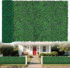Artificial Greenery Wall Rolls,48"x 120"(40 sq.ft) UV-Anti Faux Ivy Leaves Privacy Fence Screen Grass Wall Roll Panels for Indoor Home Decor and Outdoor Garden Backyard