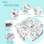 Shopping Cart Cover for Baby,2-in-1 High Chair Cover with Portable Cloth Bag,Cart Seat Pad for Babies Grocery Cushion Cover Restaurant,Suitable for All Supermarkets