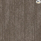 Mohawk Elite 24" x 24" Berber (Loop pile), 0.08" Pile Height, Carpet Tile, Nylon Fiber, Oak Color, (24 Tiles), (96 sqft/carton)