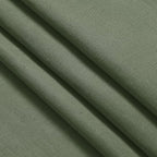 Extended Curtain Olive Green Linen Sheer Curtains for Living Room 2 Panels Set 114 Inch Length Back Tab Light Filtering & Breathability Semi Sheer Curtain Drapes for Bedroom Living Room 52x114