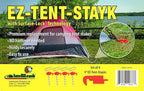 IntelliLeash EZ-Tent-Stayk (4 Pack): Secure Stakes for Tents, Canopies, & More - No Hammer Needed!