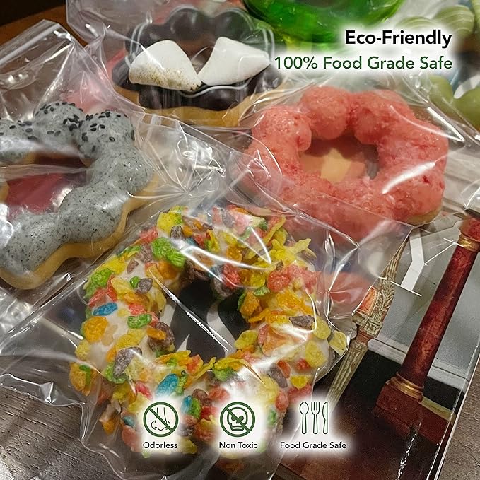 5 x 7 Inch Resealable Plastic Bags 1000 Pack — Clear Reclosable Zipper Seal Bags for Treats, Crafts, Jewelry, Party Favors, Small Food Storage
