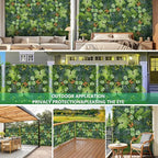 40"x120"(33.33 SQFT) Artificial Grass Wall, Greenery Backdrop Wall with UV-Anti, Fake Grass Panels for Indoor Party Wedding and Outdoor Garden Decor