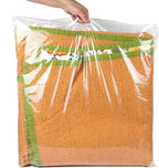 Poly Bags with Suffocation Warning 16x22, 20x24, 24x28 - X-Large Combo Pack of 150 (50 each size) - Clear Poly Bags by Retail Supply Co - Resealable