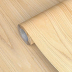 GSCIT Club Wood Veneer, 8 inch x 50ft Maple Edge Banding Preglued Flexible, Veneer Tape Banding for Cabinet Repair Furniture Restoration
