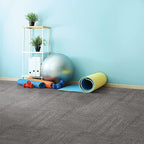 Mohawk Elite 24" x 24" Berber (Loop pile), 0.08" Pile Height, Carpet Tile, Nylon Fiber, Dappled Steel Color, (24 Tiles), (96 sqft/carton)