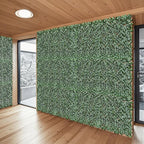 Patio Paradise 3'x24'-1Pc Faux Ivy Fence Privacy Screen Artificial Greenery Wall Backdrop,Fake Grass Wall Panels for Outside Apartment Balcony,Vine Leaf Decor for Outdoor Patio Chain Link