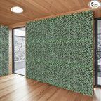Patio Paradise 58"x196"-5Pc Faux Ivy Fence Privacy Screen Artificial Greenery Wall Backdrop,Fake Grass Wall Panels for Outside Apartment Balcony,Vine Leaf Decor for Outdoor Patio Chain Link