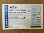 WYK Super Sorbent 2000 Series – 28 lb Box Industrial Liquid & Oil Absorbent and Traction Agent for Spills, Leaks & Safety Maintenance – Fast-Acting Multi-Purpose Spill Absorber by FryOilSaver Co